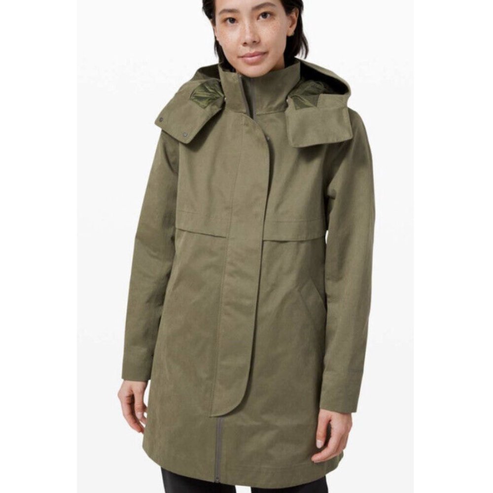 Lululemon Rain Shaker Trench Size 4
